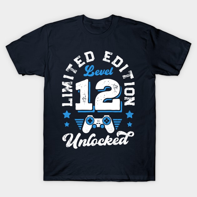 Level 12 Unlocked Limited Edition Birthday T-Shirt by Rebrand